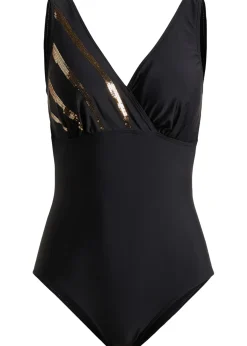 Femme bonprix Maillots 1 Pièce|Maillot 1 pièce à sequins