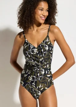 bonprix Maillot 1 pièce avec anneau|Femme Maillots 1 Pièce