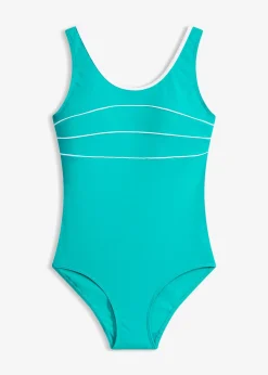 bonprix Maillot 1 pièce avec coutures décoratives|Femme Maillots 1 Pièce