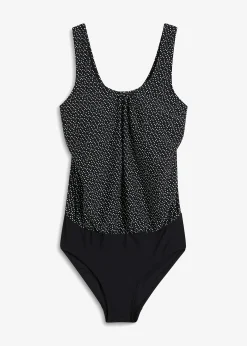 bonprix Maillot 1 pièce avec haut forme ballon|Femme Maillots 1 Pièce