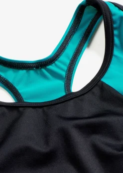 bonprix Maillot 1 pièce de natation séchage rapide, dos nageur|Femme Maillots De Bain Sport|Maillots 1 Pièce