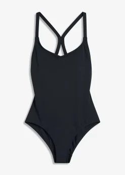bonprix Maillot 1 pièce de sport à séchage rapide, dos nageur|Femme Maillots De Bain Sport|Maillots 1 Pièce