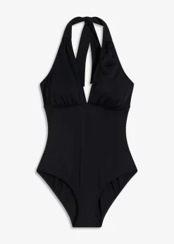 Femme bonprix Maillots 1 Pièce|Maillot 1 pièce dos nu, décolleté V plongeant