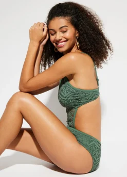 Femme bonprix Maillots 1 Pièce|Maillot 1 pièce monokini