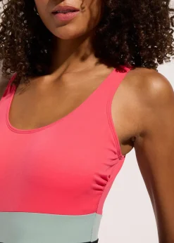 Femme bonprix Maillots De Bain Sport|Maillots 1 Pièce|Maillot 1 pièce séchage rapide, color-block