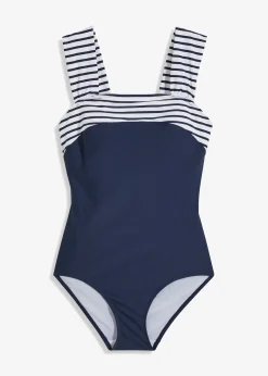 bonprix Maillot 1 pièce sculptant à bretelles larges, maintien modéré|Femme Maillots De Bain Gainants|Maillots 1 Pièce