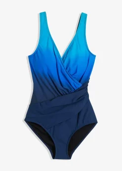 Femme bonprix Maillots De Bain Gainants|Maillots 1 Pièce|Maillot 1 pièce sculptant effet croisé, maintien modéré