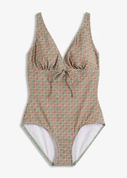 bonprix Maillot 1 pièce sculptant, maintien léger|Femme Maillots De Bain Gainants|Maillots 1 Pièce