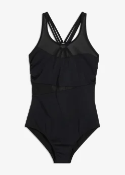 bonprix Maillot 1 pièce sculptant, maintien léger|Femme Maillots De Bain Gainants|Maillots 1 Pièce