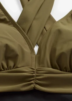 Femme bonprix Maillots De Bain Gainants|Maillots 1 Pièce|Maillot 1 pièce sculptant, maintien léger, encolure V