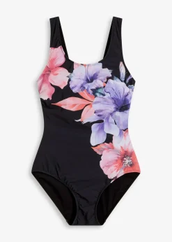 bonprix Maillot 1 pièce sculptant, maintien léger|Femme Maillots De Bain Gainants|Maillots 1 Pièce