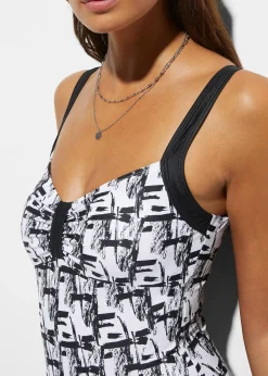 bonprix Maillot 1 pièce sculptant niveau 3|Femme Maillots De Bain Gainants|Maillots 1 Pièce