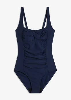 Femme bonprix Maillots De Bain Gainants|Maillots 1 Pièce|Maillot 1 pièce sculptant style croisé, maintien modéré