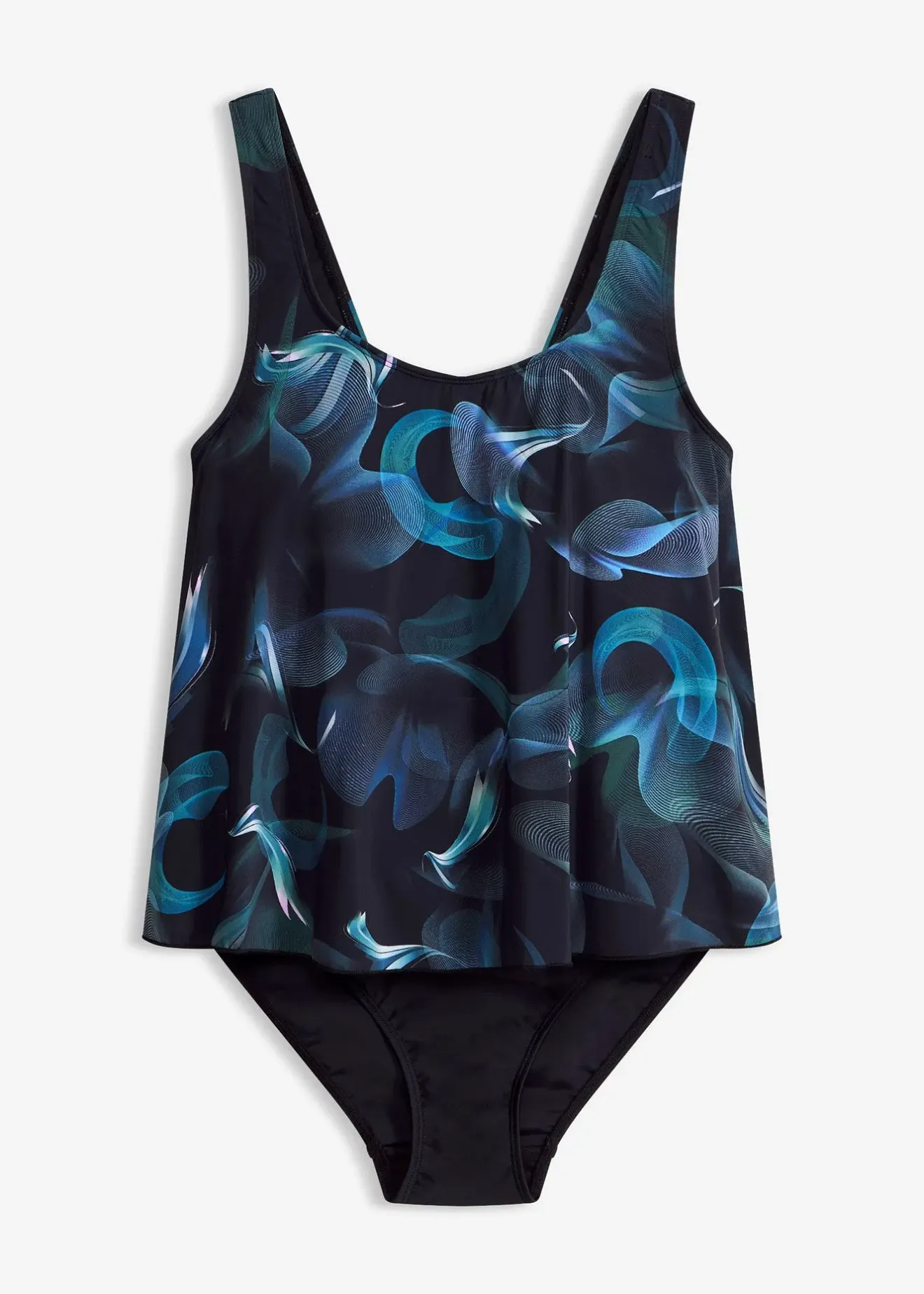 bonprix Maillot 1 pièce, style tankini|Femme Maillots 1 Pièce