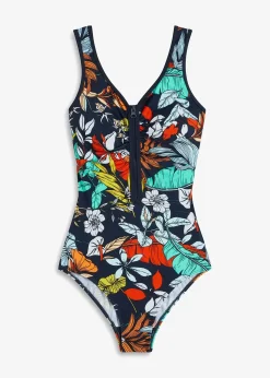 bonprix Maillot 1 pièce, zip devant|Femme Maillots 1 Pièce