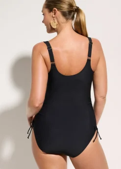 Femme bonprix Maillots De Bain Gainants|Maillots 1 Pièce|Maillot 1 pièce sculptant avec laçages, maintien léger