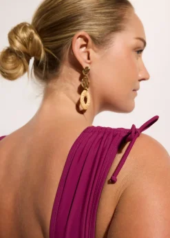 bonprix Maillot sculptant à larges bretelles, maintien léger|Femme Maillots De Bain Gainants|Maillots 1 Pièce