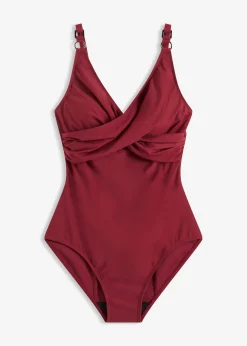 bonprix Maillot sculptant style croisé, maintien fort|Femme Maillots De Bain Gainants|Maillots 1 Pièce