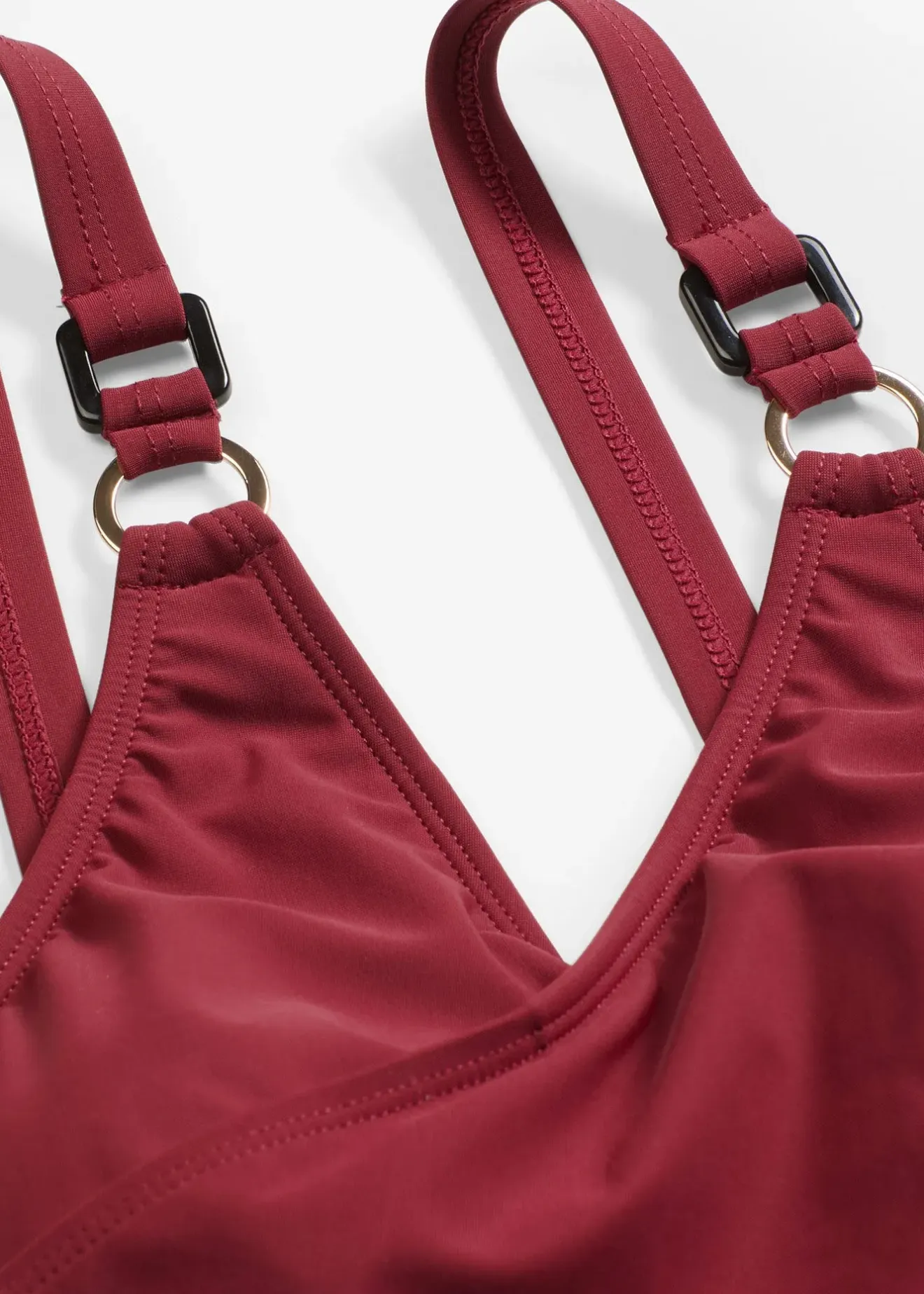 bonprix Maillot sculptant style croisé, maintien fort|Femme Maillots De Bain Gainants|Maillots 1 Pièce