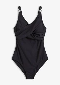 Femme bonprix Maillots De Bain Gainants|Maillots 1 Pièce|Maillot sculptant style croisé, maintien fort