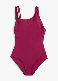 bonprix Maillot sculptant une épaule, maintien léger|Femme Maillots De Bain Gainants|Maillots 1 Pièce