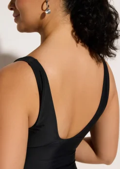 Femme bonprix Maillots De Bain Gainants|Maillots 1 Pièce|Maillot sculptantavec empiècement imprimés, maintien modéré