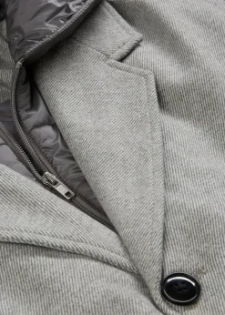 Homme bonprix Vestes|Manteau blazer 2en1 à capuche amovible