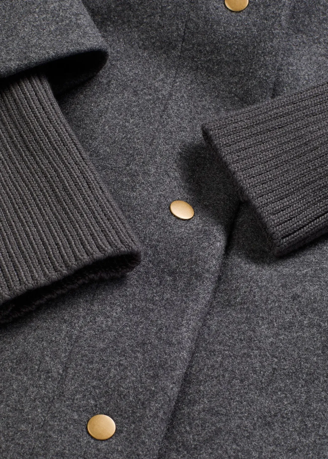 bonprix Manteau court aspect laine|Femme Vestes & Manteaux