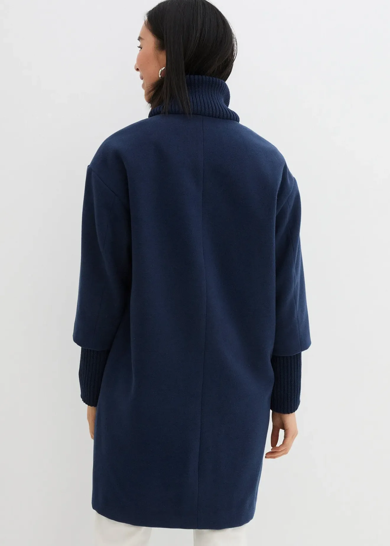 Femme bonprix Vestes & Manteaux|Manteau court aspect laine