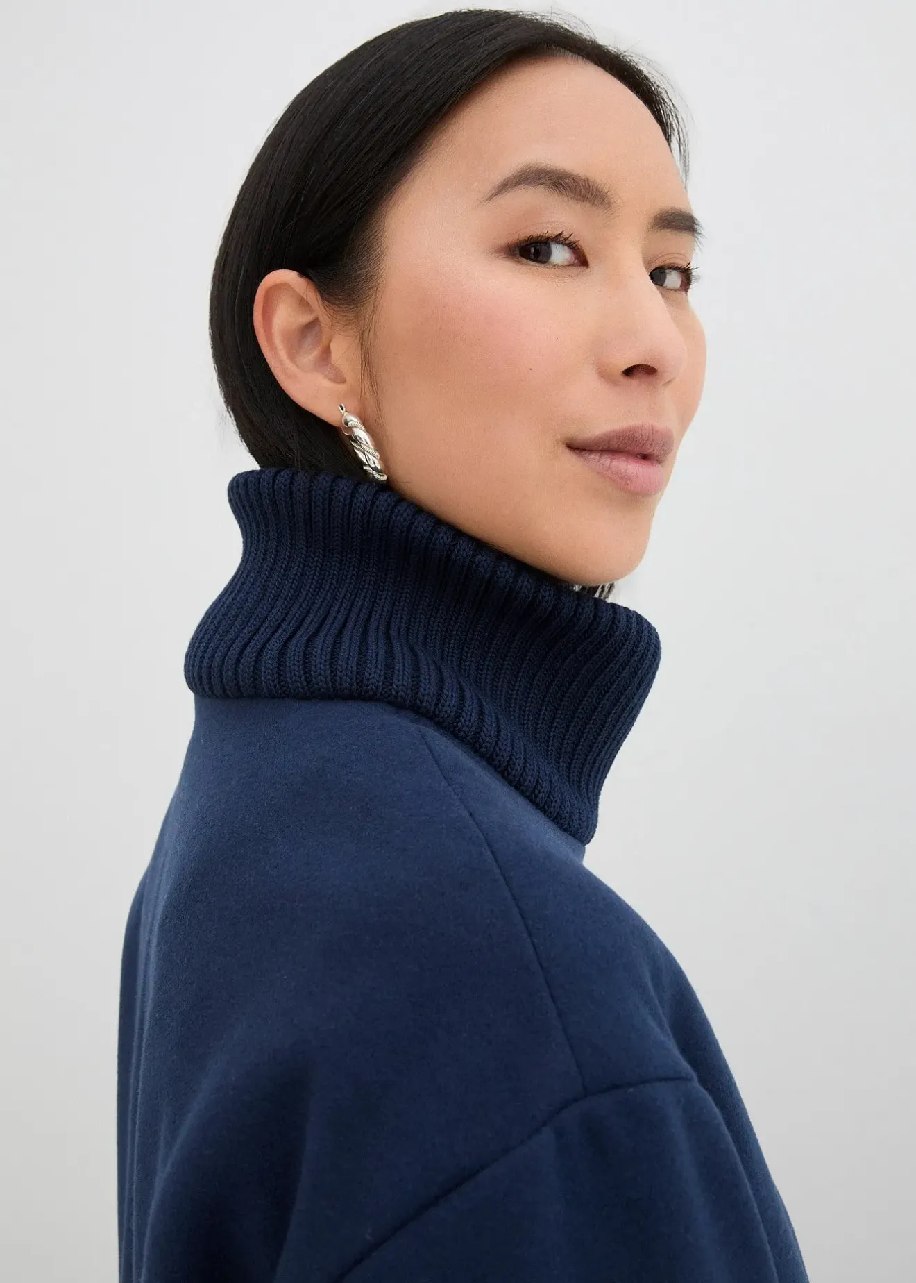 Femme bonprix Vestes & Manteaux|Manteau court aspect laine