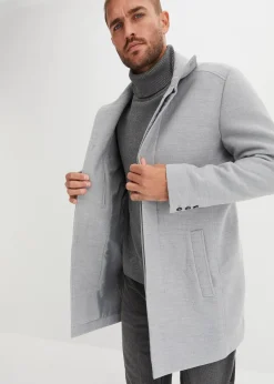 Homme bonprix Vestes|Manteau court aspect laine