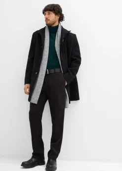 bonprix Manteau court aspect laine|Homme Vestes