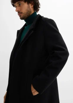 bonprix Manteau court aspect laine|Homme Vestes