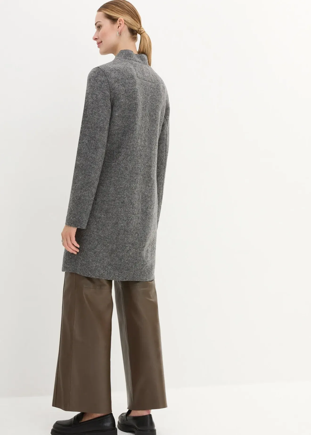 bonprix Manteau court en laine|Femme Premium|Vestes & Manteaux