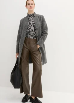 bonprix Manteau court en laine|Femme Premium|Vestes & Manteaux