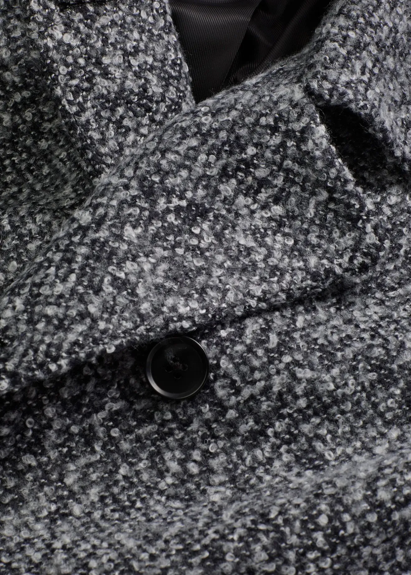 bonprix Manteau court et oversize, aspect chiné|Femme Vestes & Manteaux