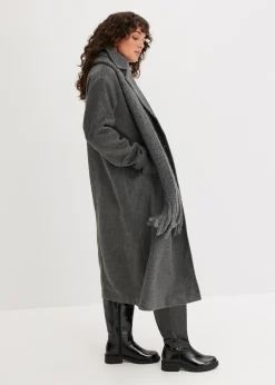 bonprix Manteau croisé oversize|Femme Vestes & Manteaux