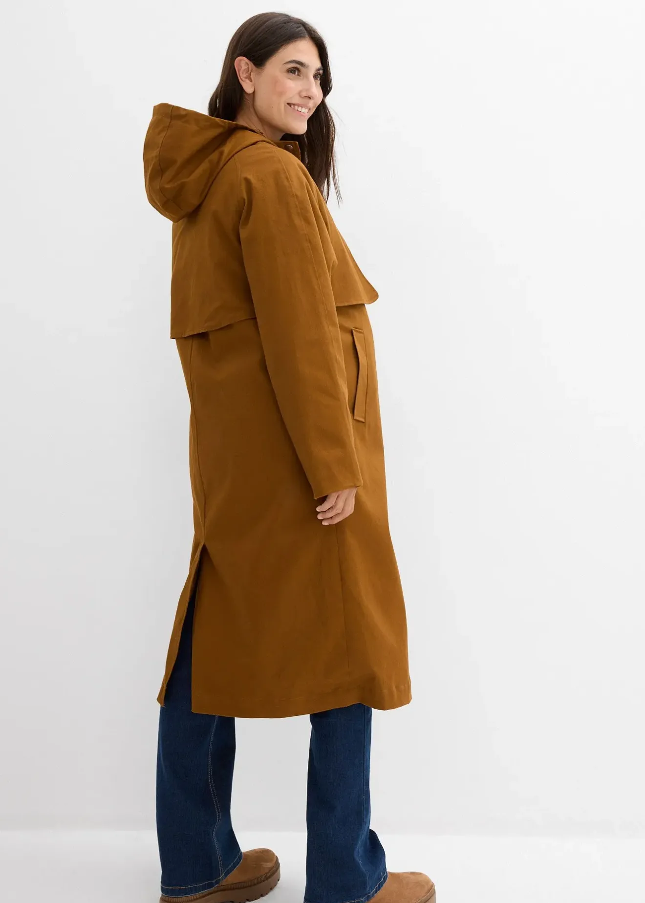 bonprix Manteau de grossesse et de portage déperlant 6-en-1 avec gilet intérieur amovible|Femme Femme Enceinte