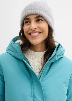 bonprix Manteau d’hiver avec doublure capuche en polaire peluche|Femme Vestes & Manteaux