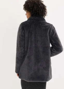 bonprix Manteau en peluche|Femme Vestes & Manteaux