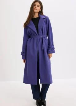 bonprix Manteau en viscose mélangée|Femme Tailles Petite|Vestes & Manteaux