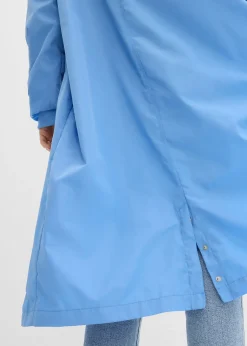 bonprix Manteau léger avec col en bord-côtes|Femme Vestes & Manteaux