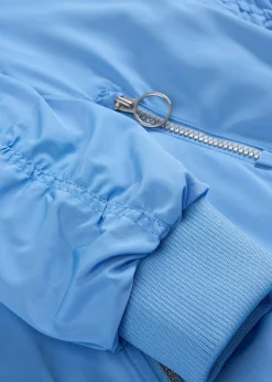 bonprix Manteau léger avec col en bord-côtes|Femme Vestes & Manteaux