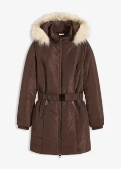 bonprix Manteau matelassé avec ceinture|Femme Vestes & Manteaux