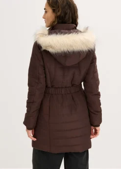 bonprix Manteau matelassé avec ceinture|Femme Vestes & Manteaux