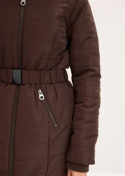 bonprix Manteau matelassé avec ceinture|Femme Vestes & Manteaux
