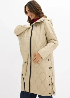 bonprix Manteau matelassé de grossesse et de portage 3-en-1, moyennement chaud|Femme Femme Enceinte
