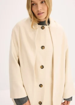 bonprix Manteau oversize avec deux poches discrètes|Femme Vestes & Manteaux