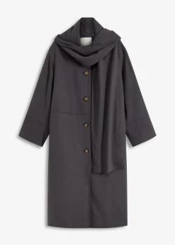 Femme bonprix Vestes & Manteaux|Manteau oversize avec deux poches discrètes