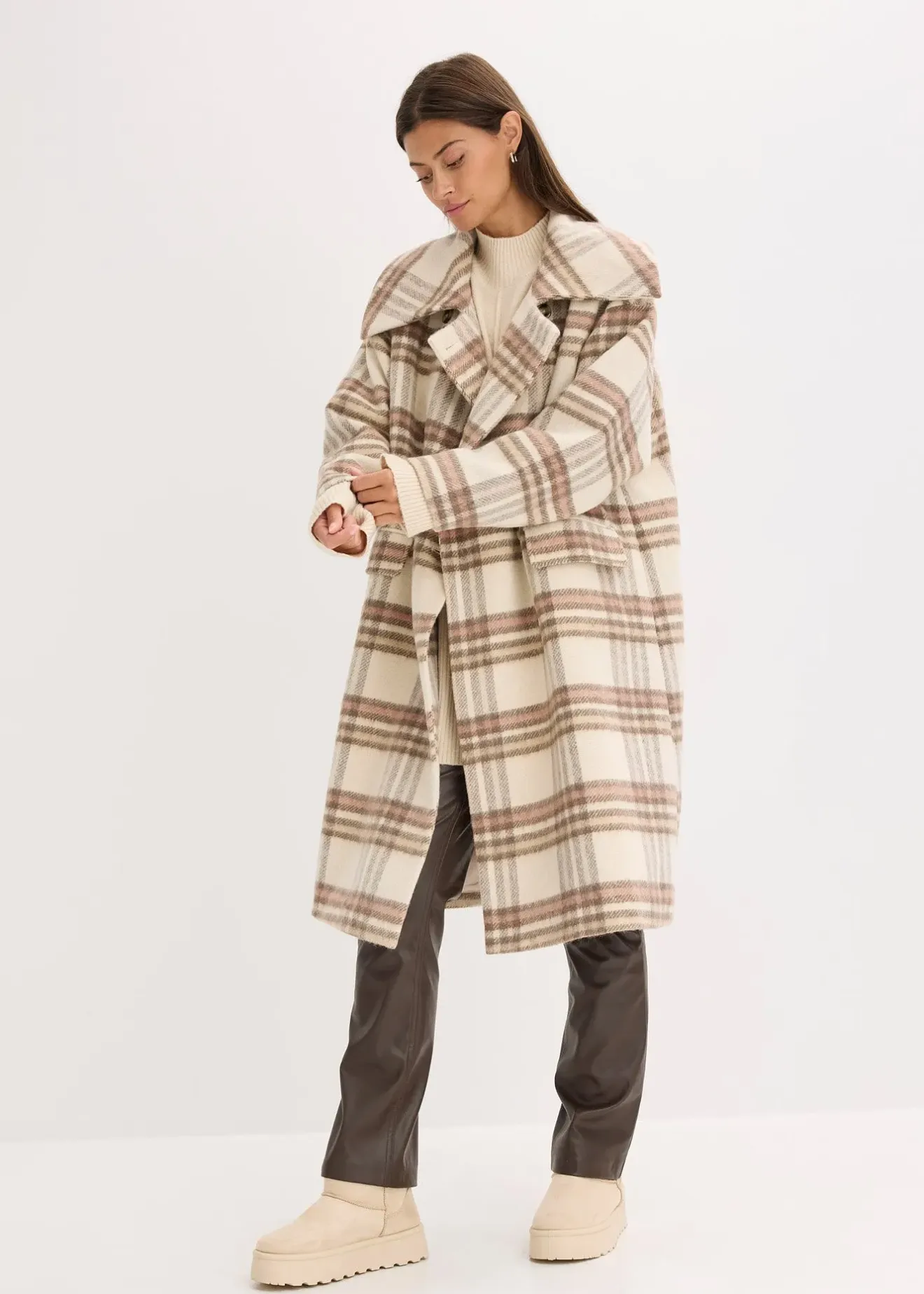 Femme bonprix Vestes & Manteaux|Manteau oversize et doux